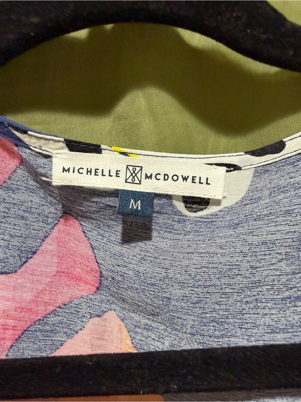 Michelle McDowell Tropical Floral Wrap Dress - Picture 4 of 6